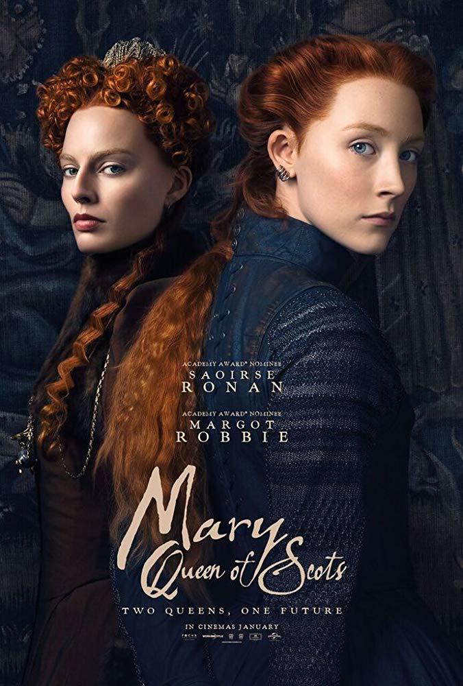 سیرشا رونان و مارگو رابی در پوستر فیلم سینمایی «مری ملکه اسکاتلند»(Mary Queen of Scots)